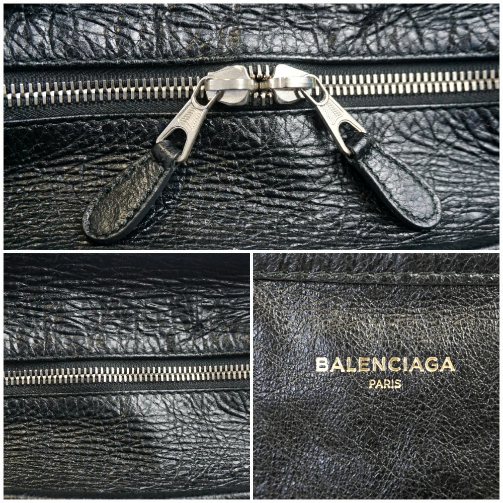 Balenciaga Bazaar Shopper Black 2way Shoulder Bag Cro… - Gem